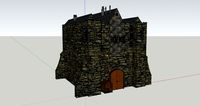 Medieval Keep 3D Model