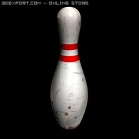 Bowling pin 3D Model