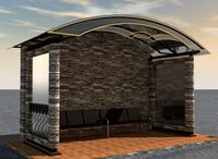 Uymy b i u e c b Bus Stop 3D Model
