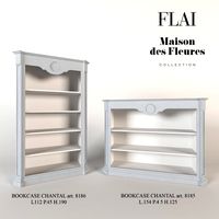 BookcaseFlaiChantalart 8185 154x45x125 3D Model
