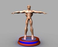 Male Alien 3D Model