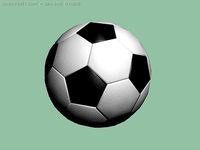 Football ball(model1) 3D Model