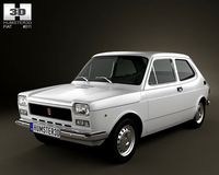 Fiat 127 1975 3D Model