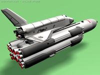 Spaceship Buran 3D Model