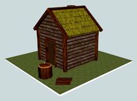 Hut 3D Model