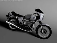 BMW R100 S 1978 3D Model