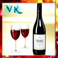 Red Wine Bottle Rijks and Cup 3D Model