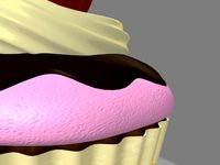 Cupcake 3D Model