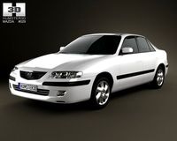 Mazda 626 GF sedan 1998 3D Model