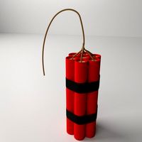 Dynamite 3D Model