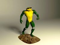 Battletoad 3D Model