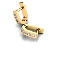 Earrings 1579 3D Model