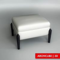 Pouf 003 3D Model