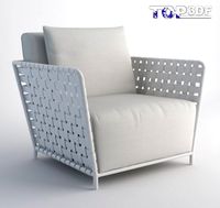 INOUT 801FW armchair 3D Model