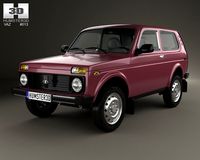 Lada Niva 4x4 21214 2012 3D Model