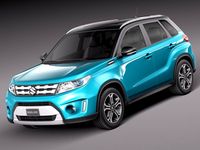 Suzuki Vitara 2015 3D Model