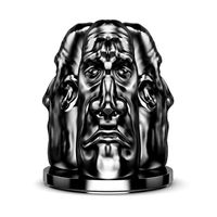 Three Faces Figure 3D Model