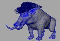 Wild pig 3D Model