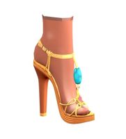 33sandle1 non rigged 3D Model
