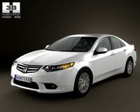 Honda Accord Sedan 2011 3D Model