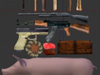 Survive game pack 3D Model