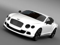 Bentley Continental GT Mulliner Styling 2011 3D Model