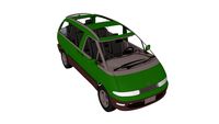 Toyota Estima Lucida 3D Model
