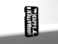 Case Happy Halloween for Iphone 6 3D Model