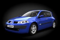 Renault Megane II 3D Model