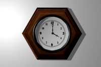 Fancy Clock 3D Model