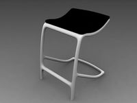 Download free Cantilever stool 3D Model