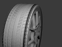 Wheel 3D Model