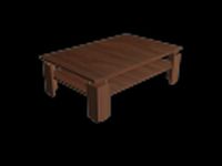 Modern Living Room Table 3D Model