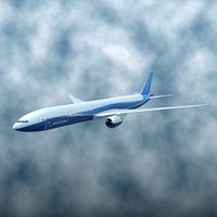 Boeing 777300ER airliner 3D Model
