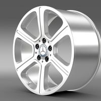 Mercedes Benz C 300 Exclusive line rim 3D Model