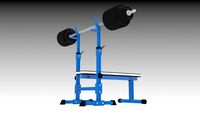 Weightlifting Bench 3D Model