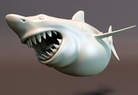 Shark Cartoon Character