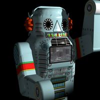 Tin Robot 3D Model