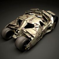Batmobile Tumbler The Dark Knight 3D Model