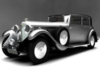 1931 Bentley 8 Litre 3D Model