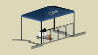 Portería vehicular de empleados Vegas - Universidad EFIT