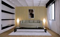 Living Room Render Setups & Scene. (Vray)