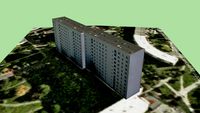 Wohnblock am Salvador-Allende-Platz