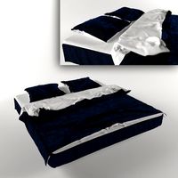 Bed linen 3D Model