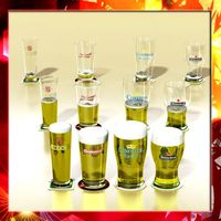 Beer Glass Collection 3D Model