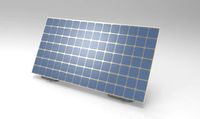 Solar Panel 3D Model