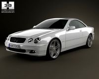MercedesBenz CLClass W215 2006 3D Model