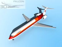 Falcon3D MD 80 Frontier 3D Model