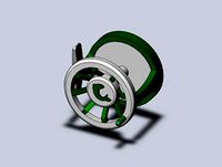 Flying reel 3d models