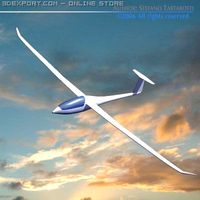 Nimbus glider 3D Model